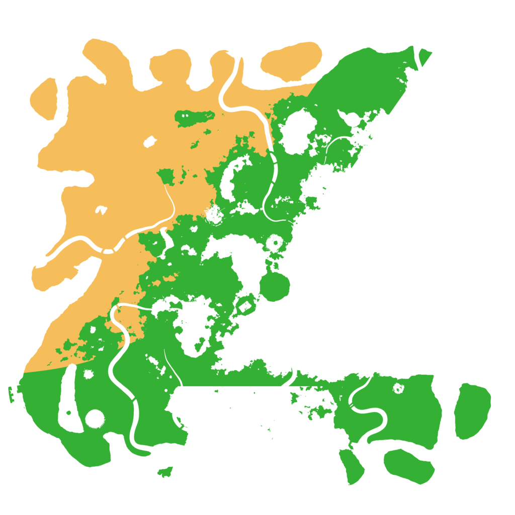Biome Rust Map: Procedural Map, Size: 4800, Seed: 896171747