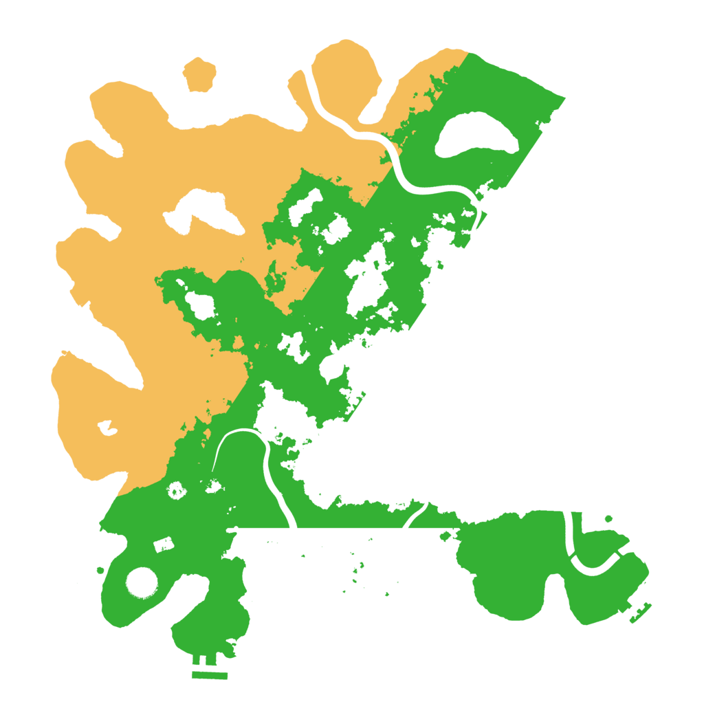 Biome Rust Map: Procedural Map, Size: 4000, Seed: 702797893