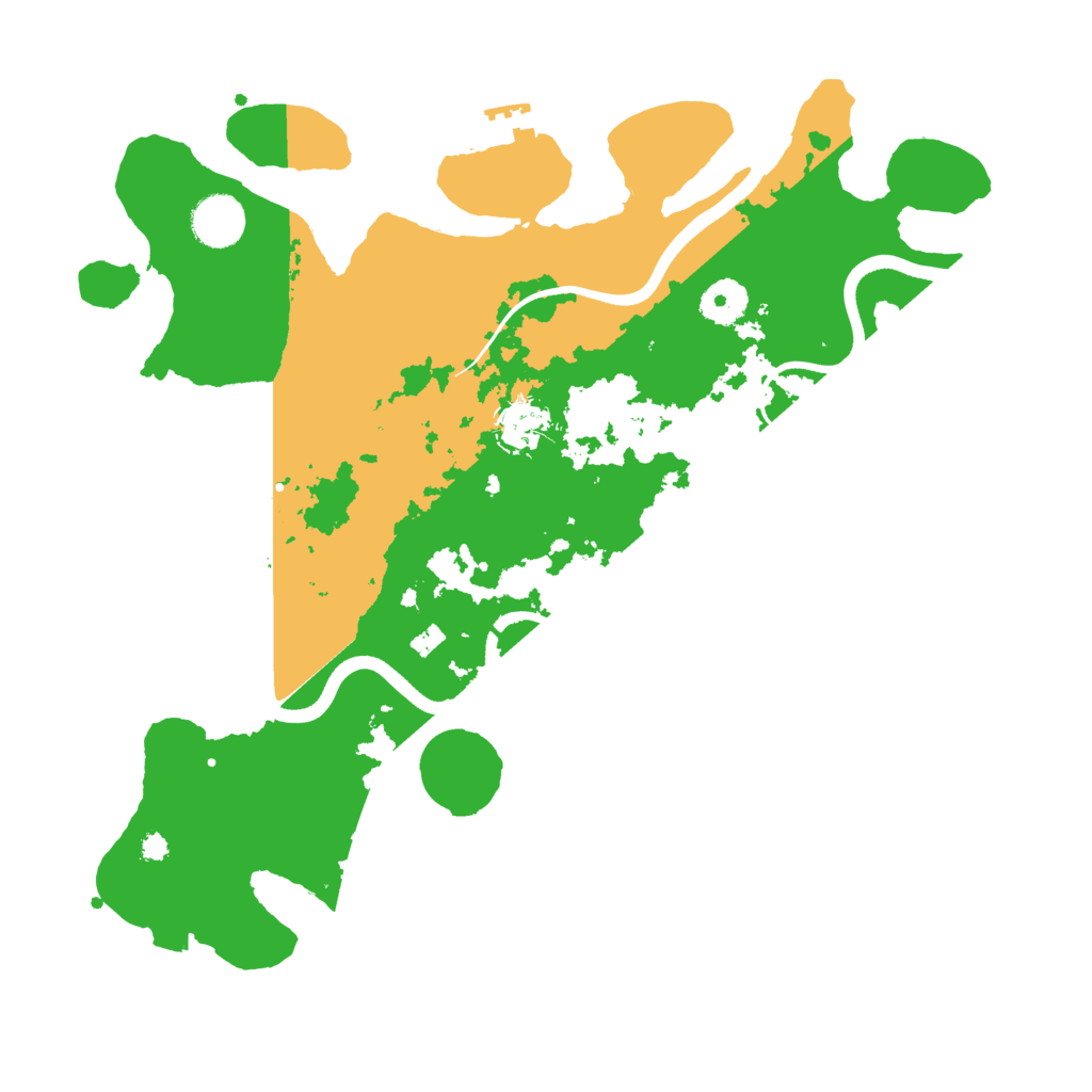 Biome Rust Map: Procedural Map, Size: 3600, Seed: 328568
