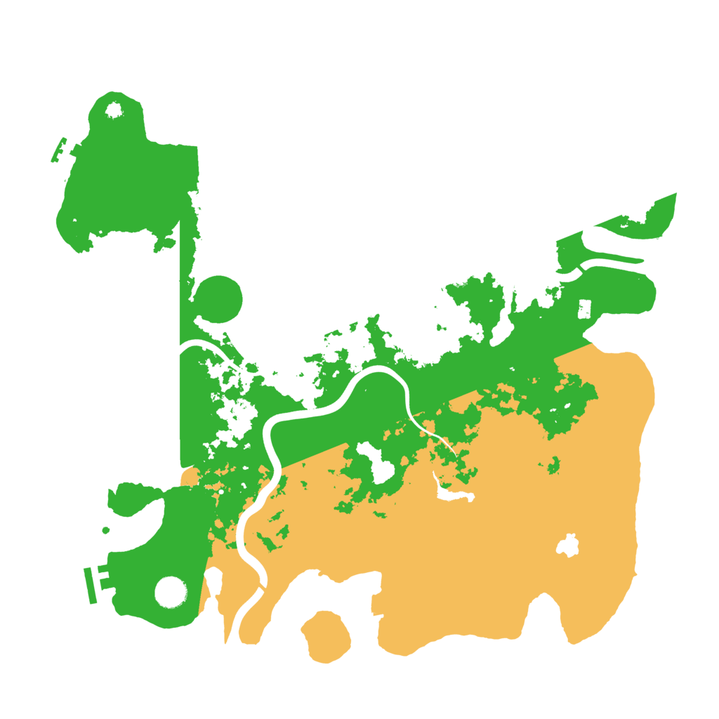 Biome Rust Map: Procedural Map, Size: 4000, Seed: 1119241922