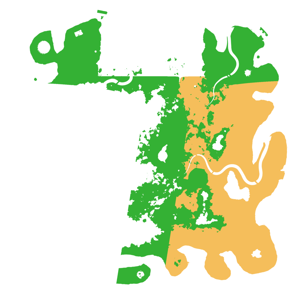 Biome Rust Map: Procedural Map, Size: 4250, Seed: 1181009408