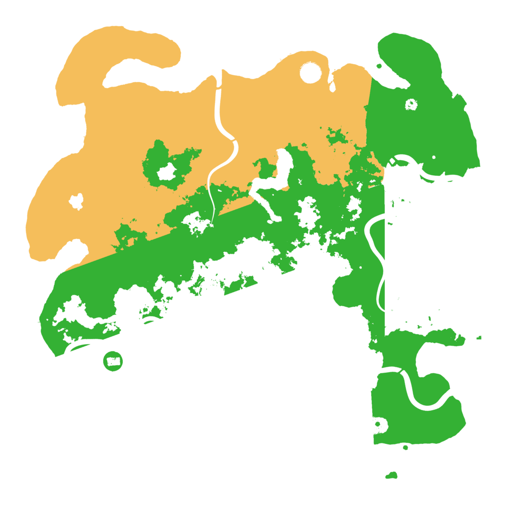 Biome Rust Map: Procedural Map, Size: 4250, Seed: 527704551