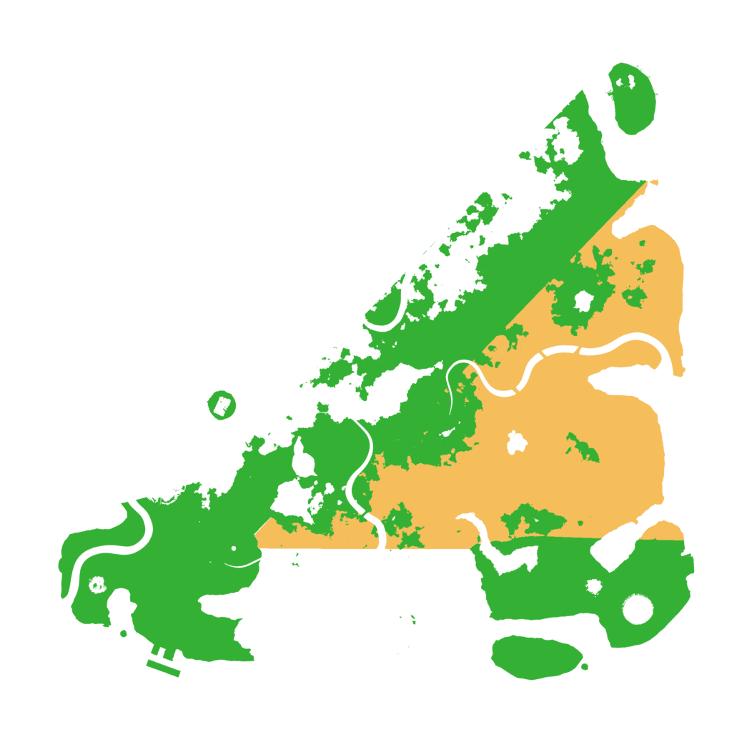 Biome Rust Map: Procedural Map, Size: 4300, Seed: 1323338278