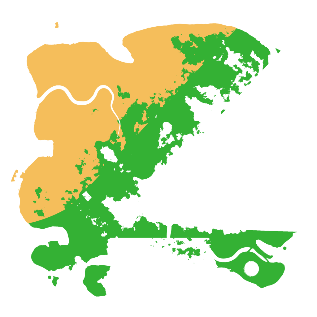 Biome Rust Map: Procedural Map, Size: 3750, Seed: 1092492144