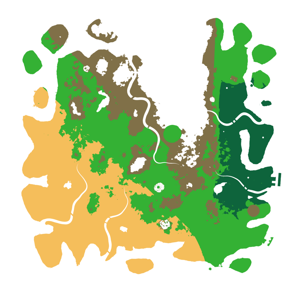 Biome Rust Map: Procedural Map, Size: 4500, Seed: 1471348896