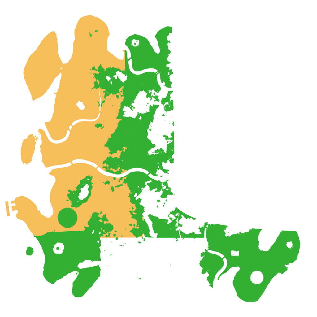 Biome Rust Map: Procedural Map, Size: 4250, Seed: 2141602913