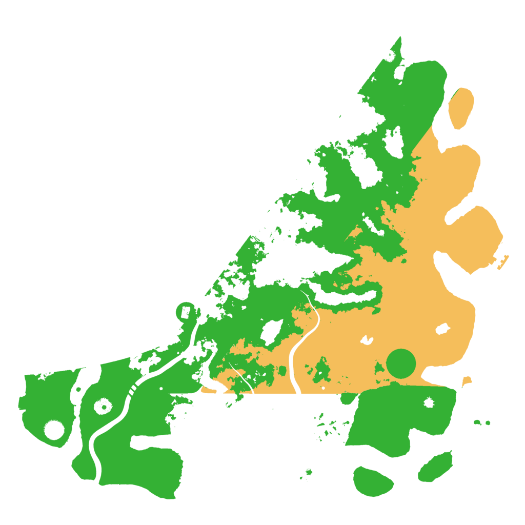 Biome Rust Map: Procedural Map, Size: 4680, Seed: 5062026
