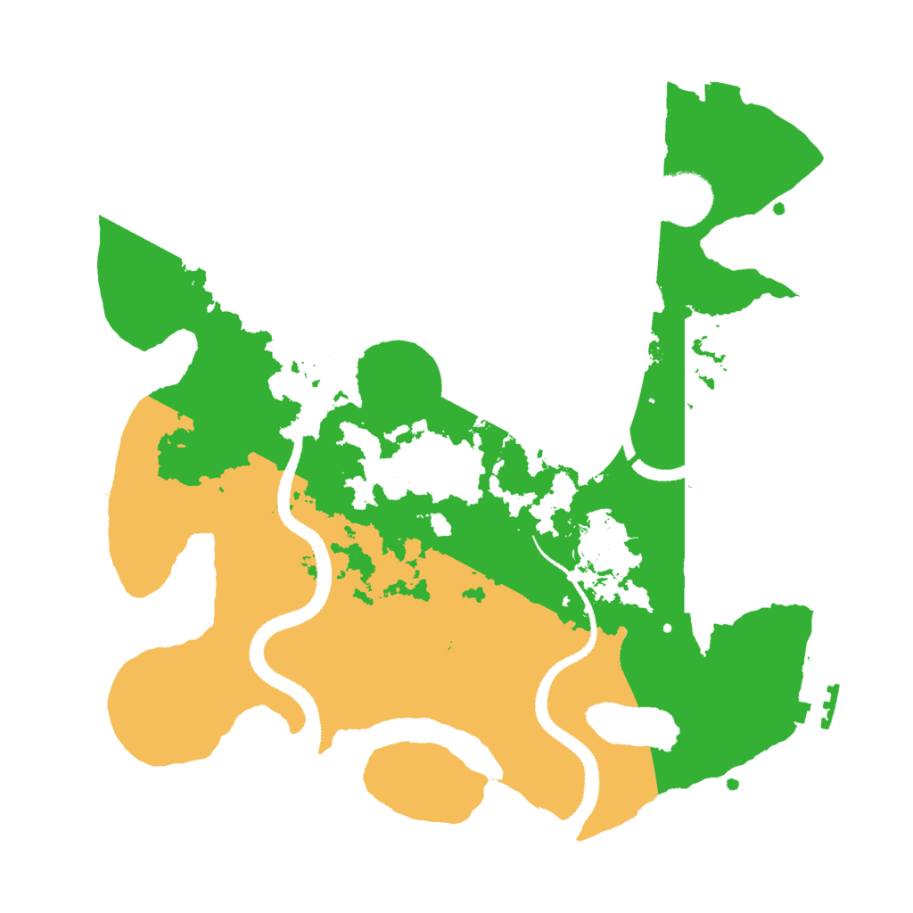 Biome Rust Map: Procedural Map, Size: 3000, Seed: 774201
