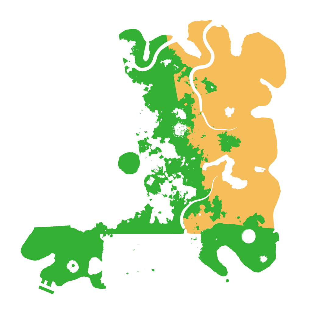 Biome Rust Map: Procedural Map, Size: 4000, Seed: 388830734