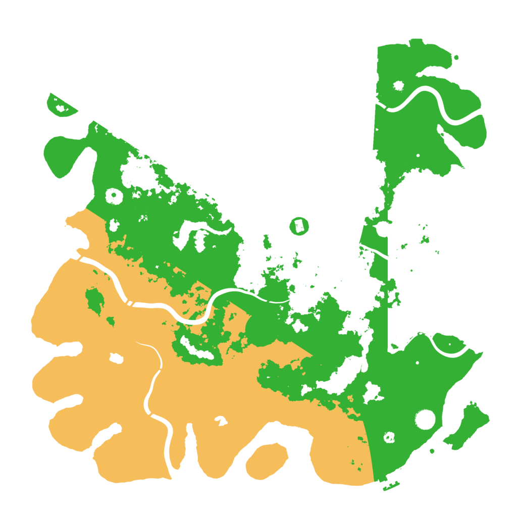 Biome Rust Map: Procedural Map, Size: 4500, Seed: 1807323501