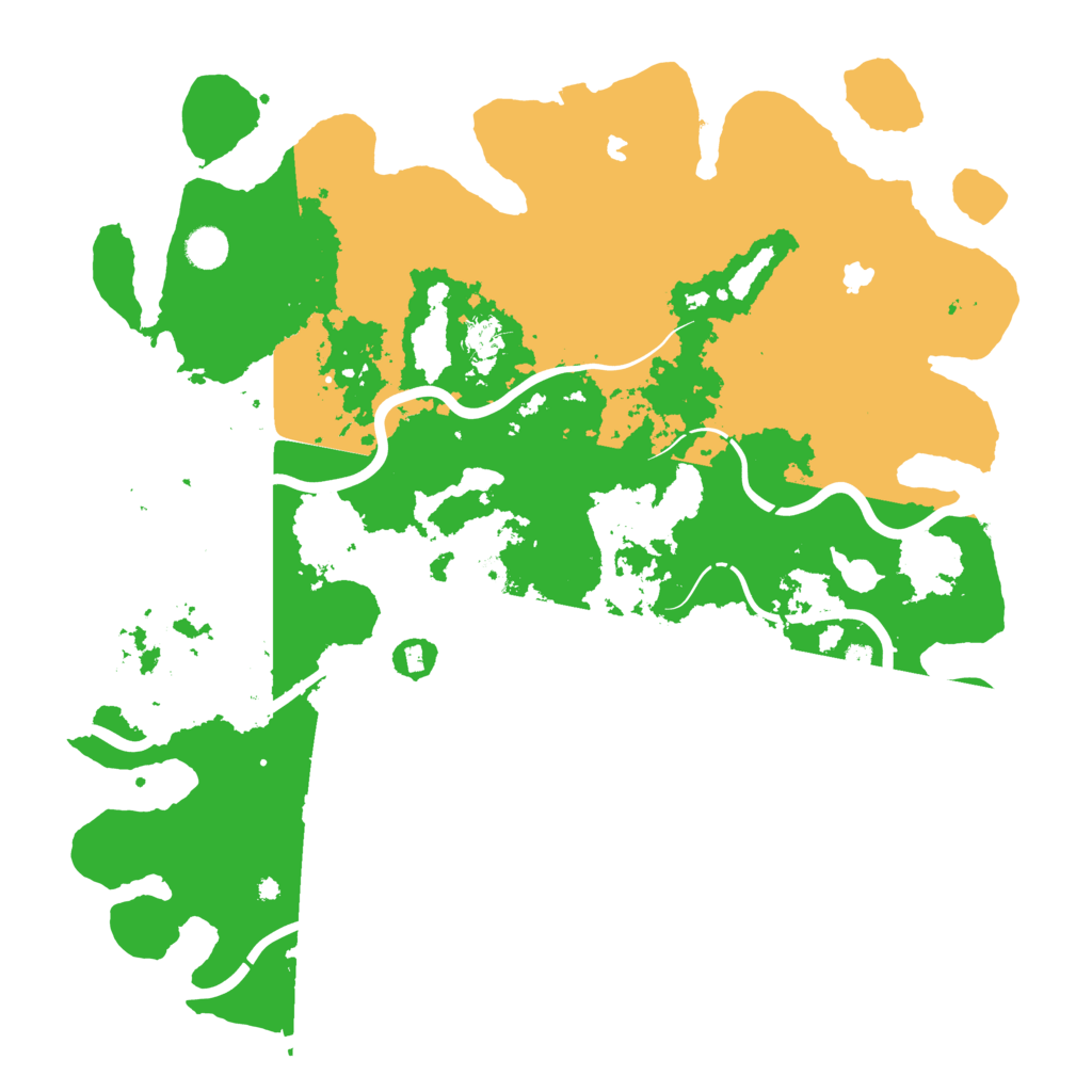 Biome Rust Map: Procedural Map, Size: 4500, Seed: 1293949871