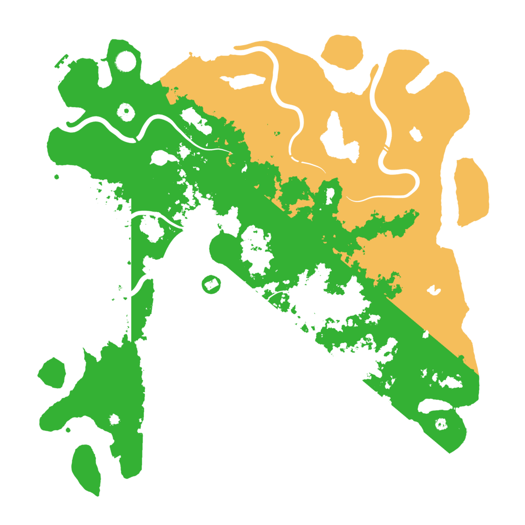 Biome Rust Map: Procedural Map, Size: 4500, Seed: 623013964