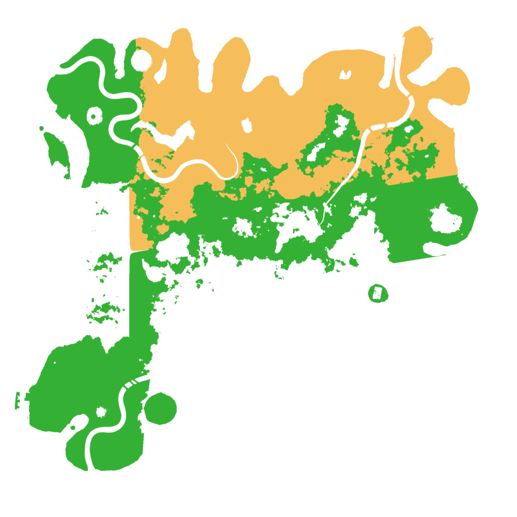 Biome Rust Map: Procedural Map, Size: 4500, Seed: 915994185