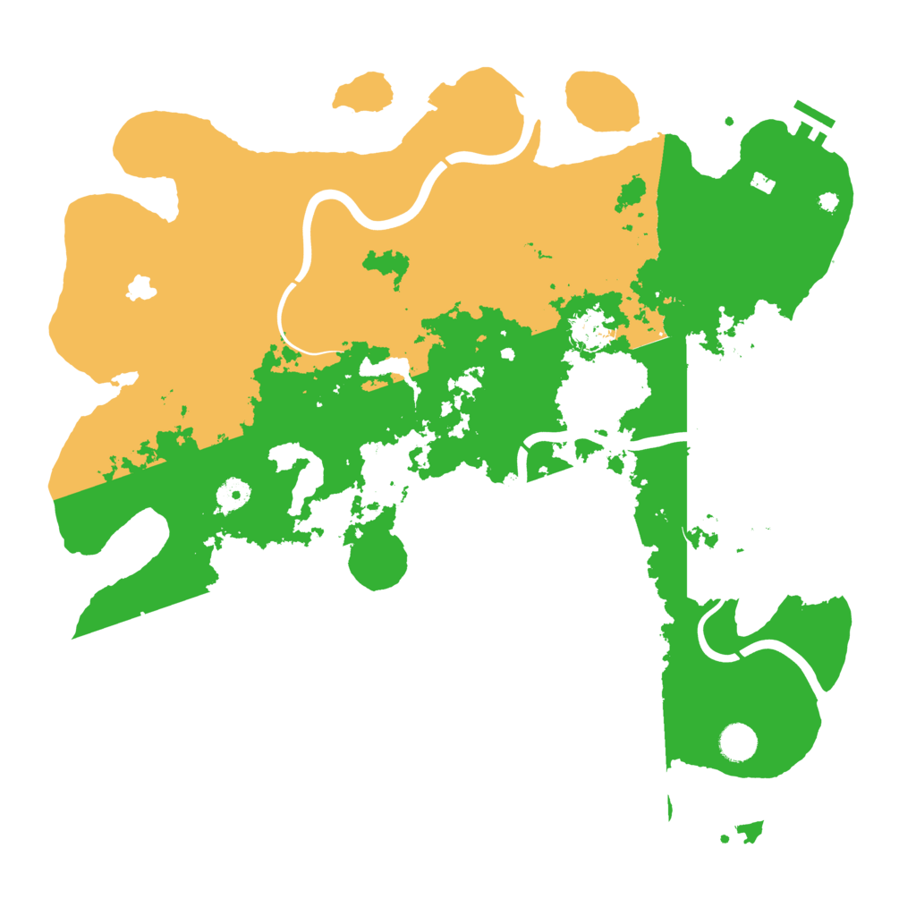 Biome Rust Map: Procedural Map, Size: 4250, Seed: 1371276560