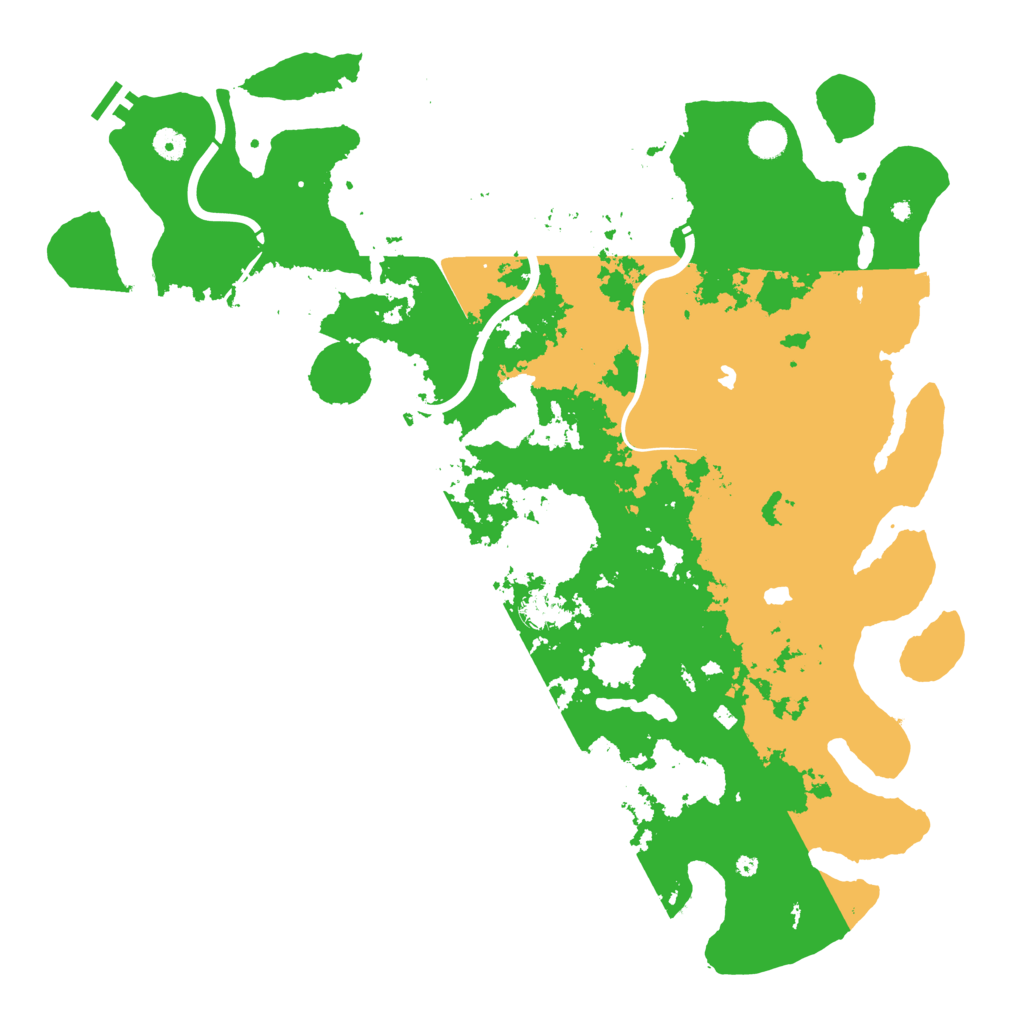 Biome Rust Map: Procedural Map, Size: 4800, Seed: 1113333