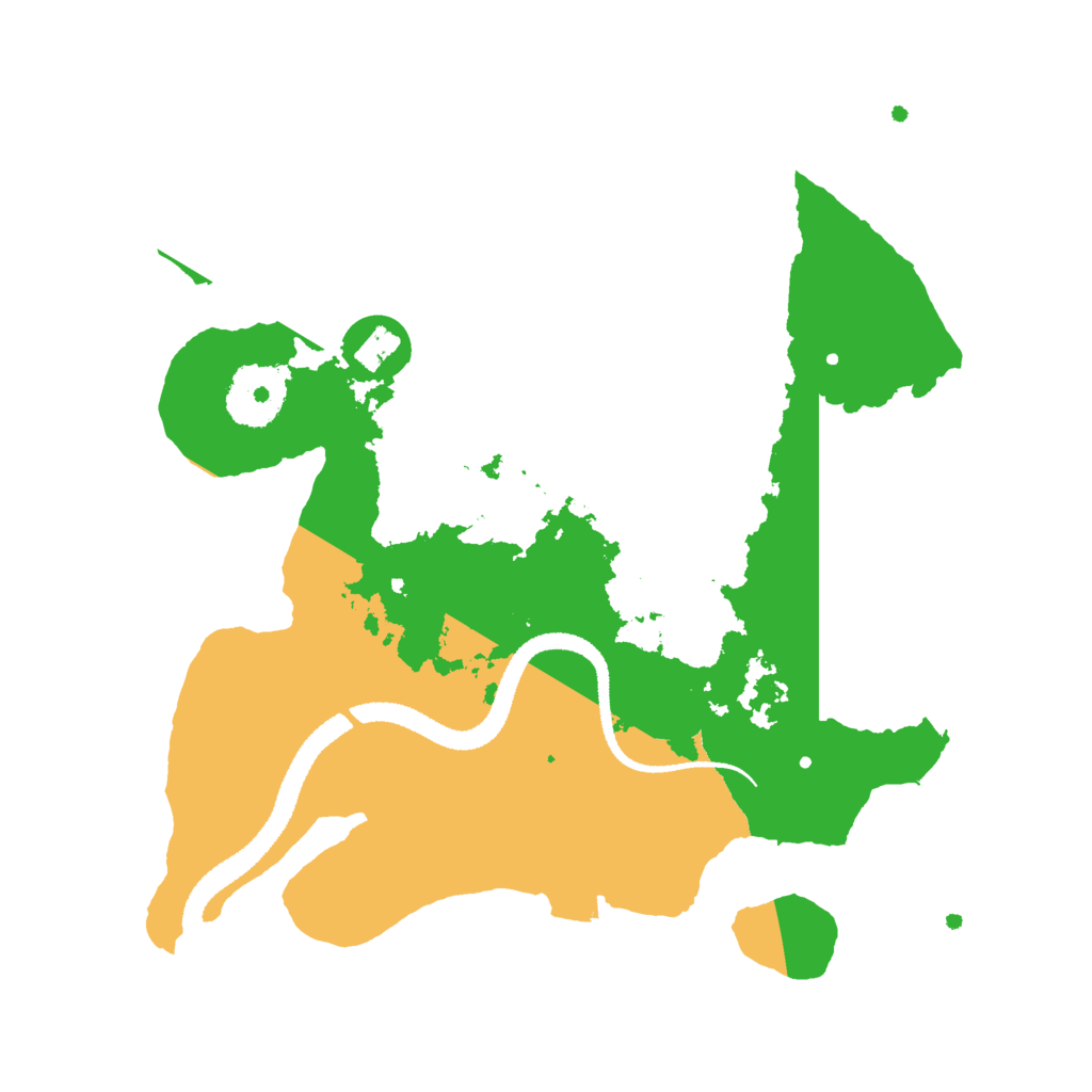 Biome Rust Map: Procedural Map, Size: 2700, Seed: 1780660930