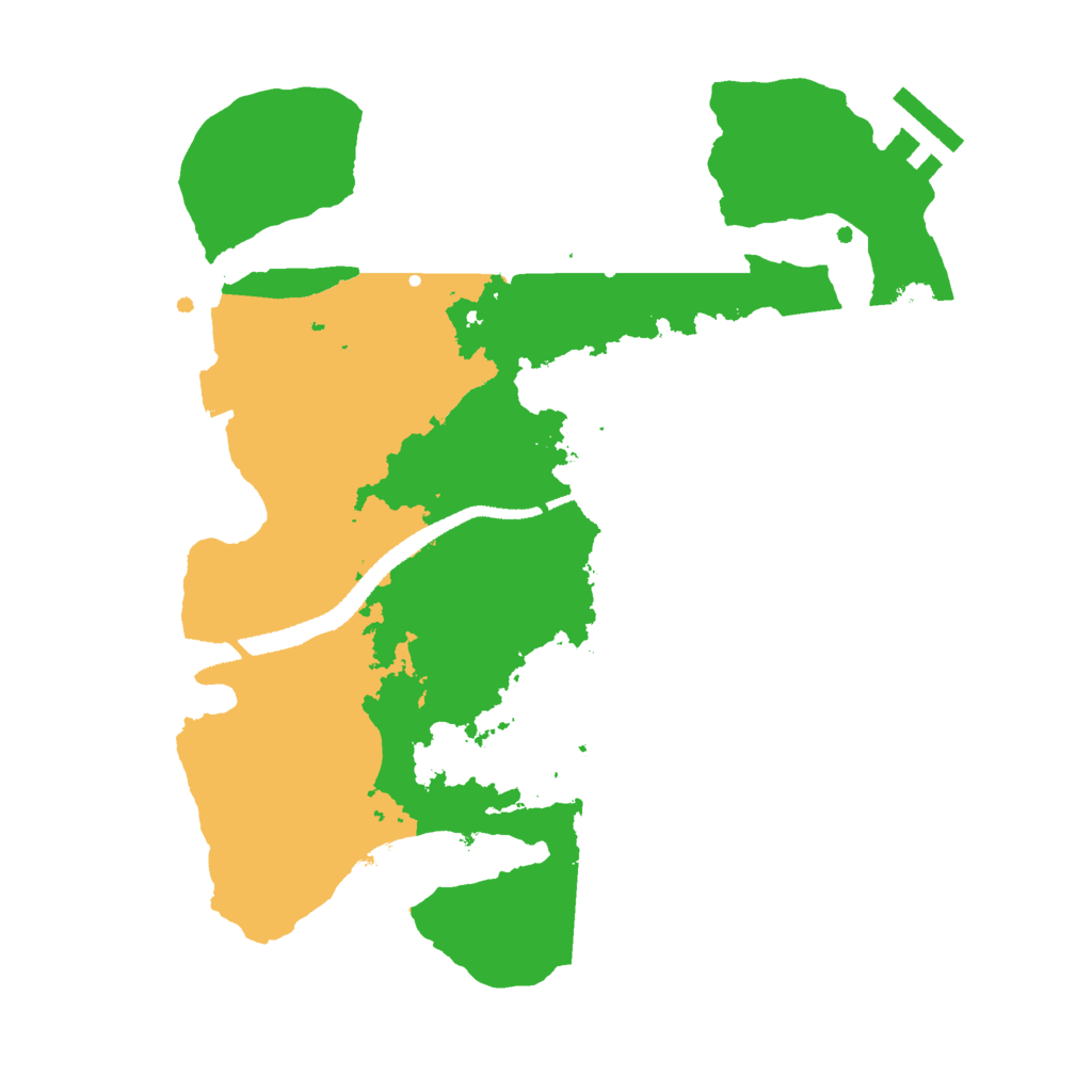 Biome Rust Map: Procedural Map, Size: 2700, Seed: 491943194