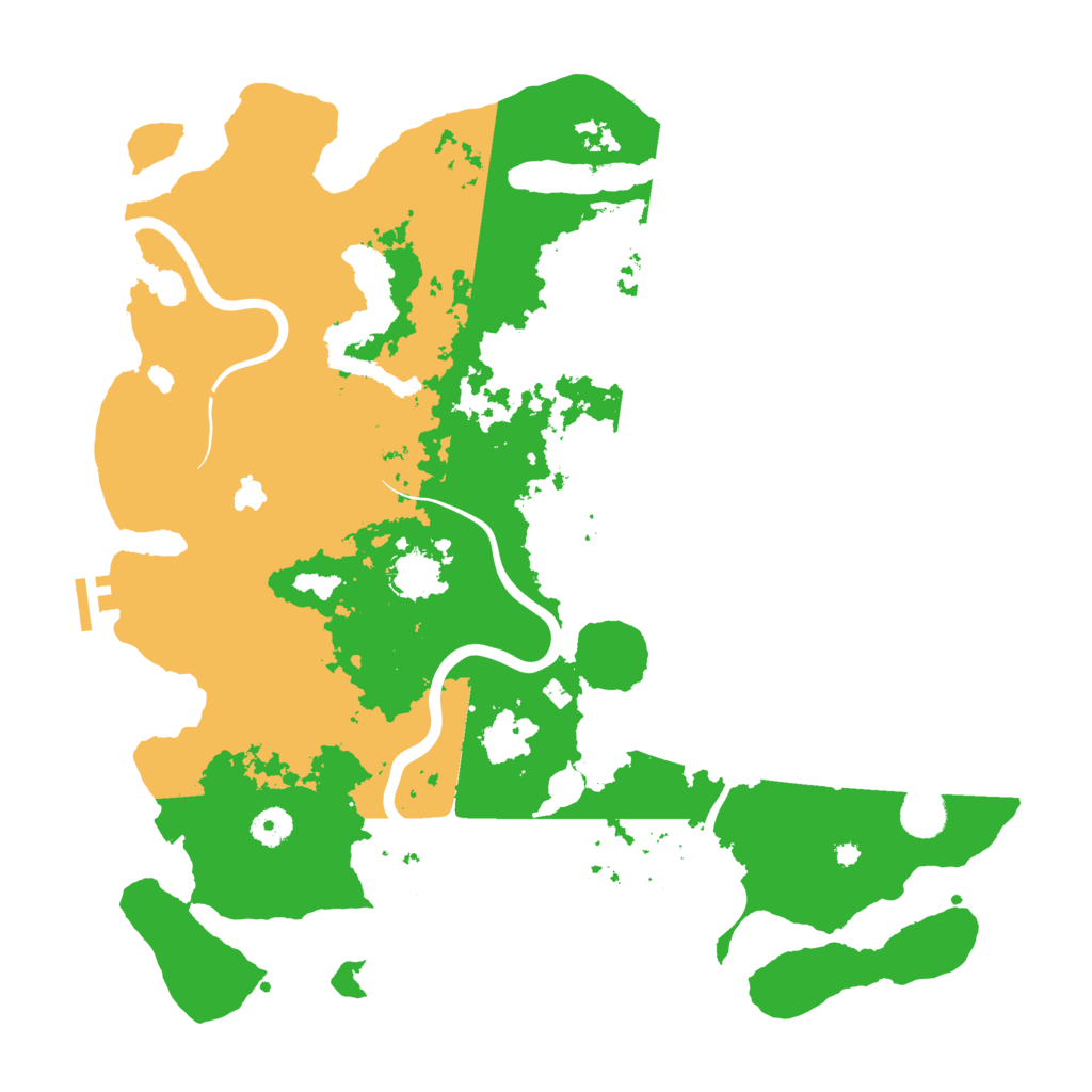 Biome Rust Map: Procedural Map, Size: 4175, Seed: 139554931