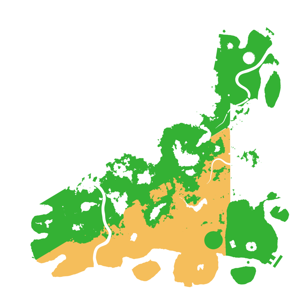 Biome Rust Map: Procedural Map, Size: 4500, Seed: 556431