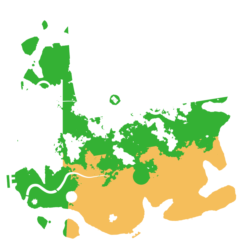 Biome Rust Map: Procedural Map, Size: 4000, Seed: 830445139