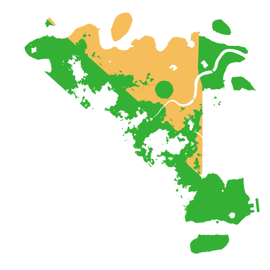 Biome Rust Map: Procedural Map, Size: 4000, Seed: 1501203253