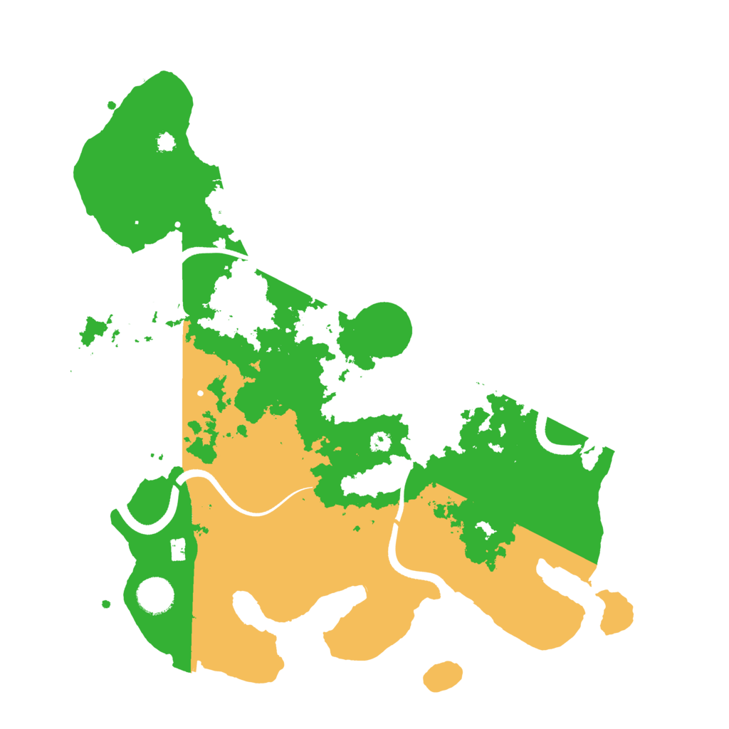 Biome Rust Map: Procedural Map, Size: 3500, Seed: 1188160713