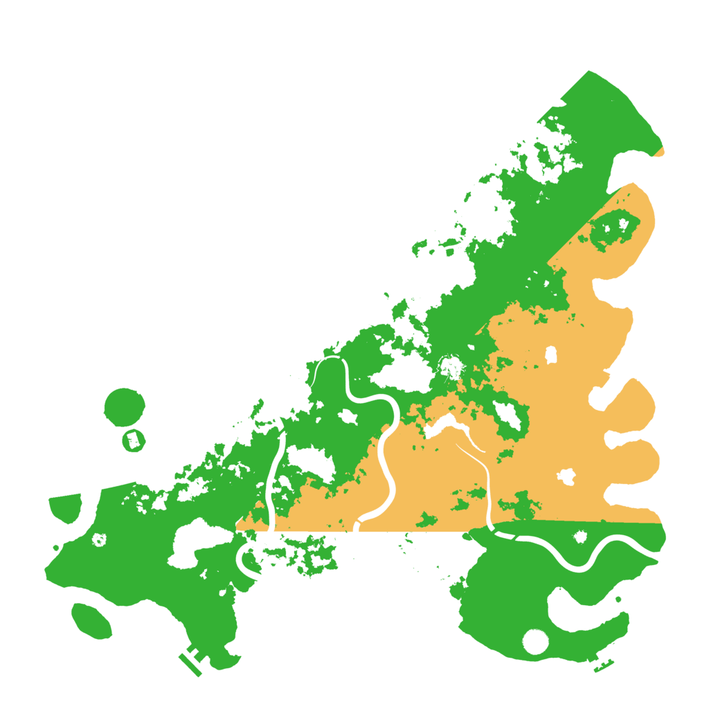 Biome Rust Map: Procedural Map, Size: 5000, Seed: 1320495328