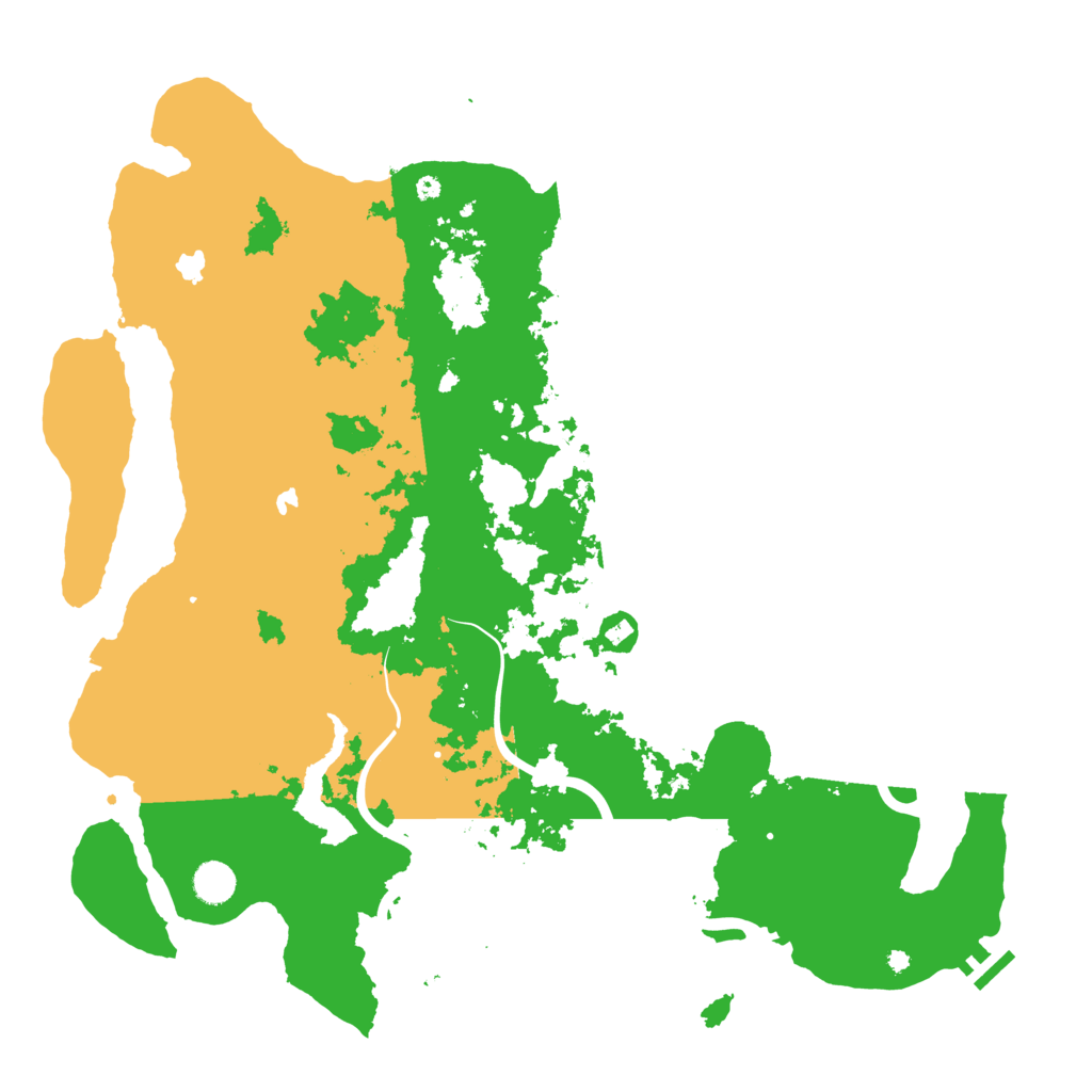 Biome Rust Map: Procedural Map, Size: 4500, Seed: 714048734