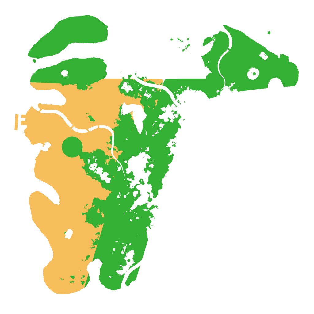 Biome Rust Map: Procedural Map, Size: 4000, Seed: 1455087055
