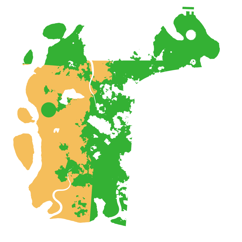 Biome Rust Map: Procedural Map, Size: 4250, Seed: 1046314577