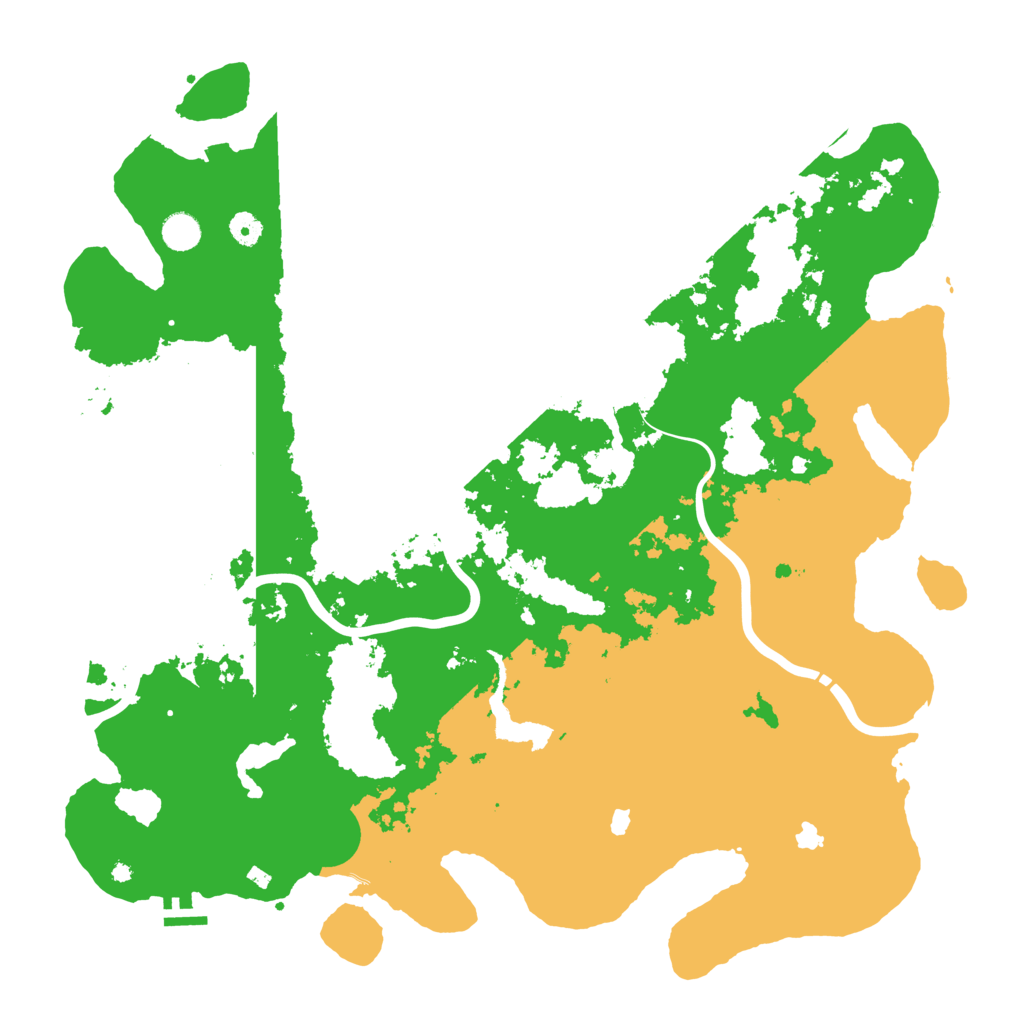 Biome Rust Map: Procedural Map, Size: 4750, Seed: 629679