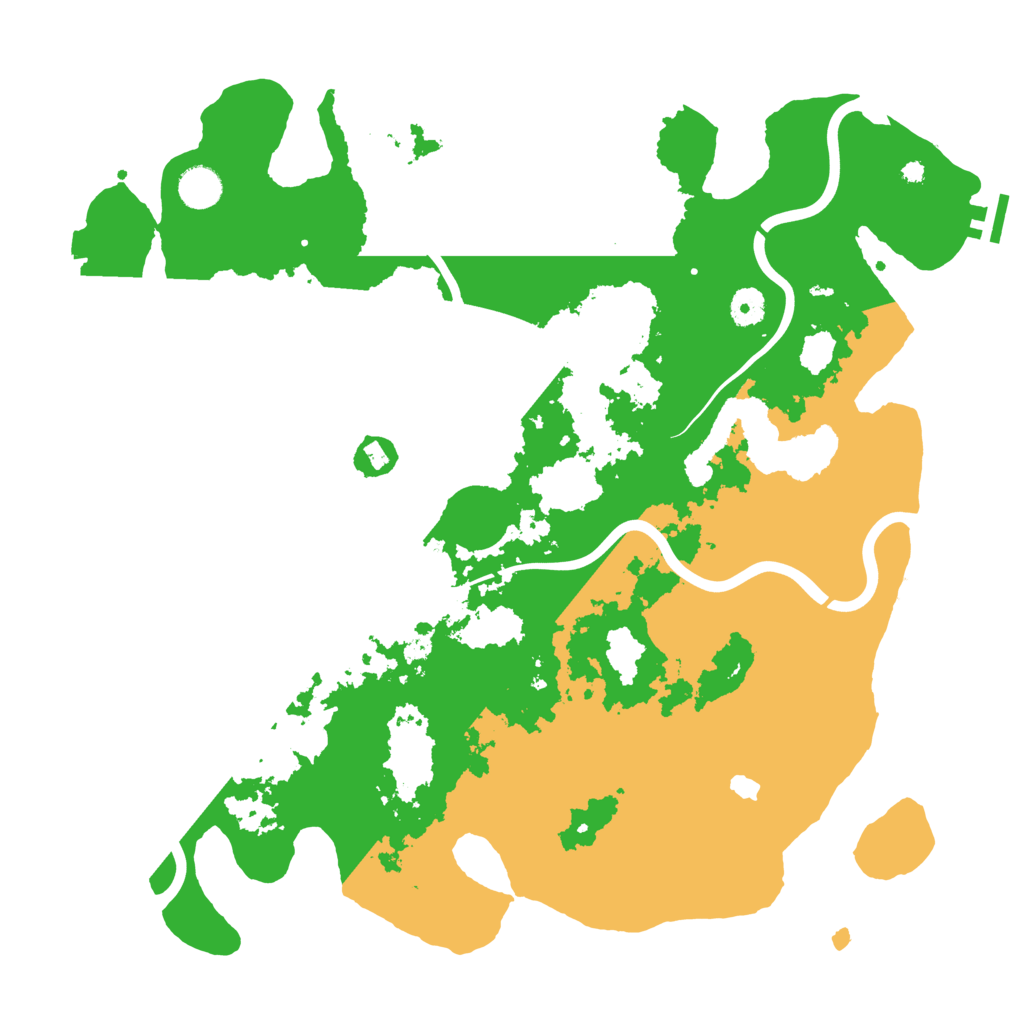 Biome Rust Map: Procedural Map, Size: 4200, Seed: 847732361