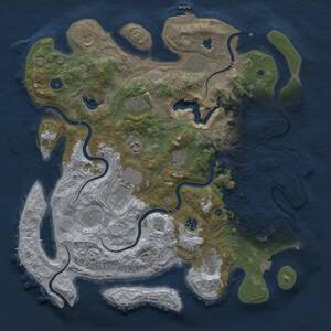 Thumbnail Rust Map: Procedural Map, Size: 4250, Seed: 1940241635, 16 Monuments