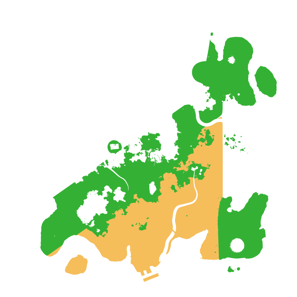 Biome Rust Map: Procedural Map, Size: 3750, Seed: 1767649308