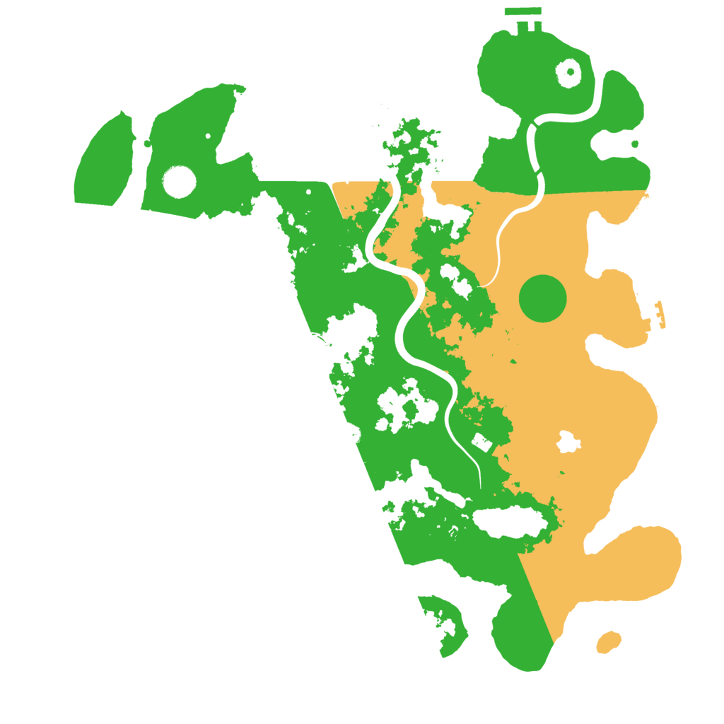 Biome Rust Map: Procedural Map, Size: 4000, Seed: 692721577