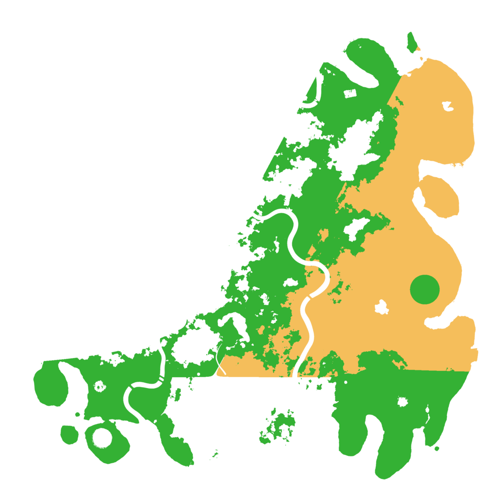 Biome Rust Map: Procedural Map, Size: 4500, Seed: 1145154282