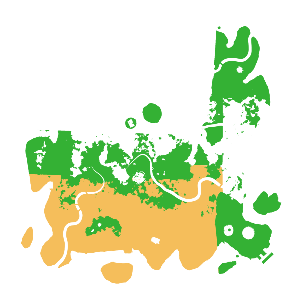 Biome Rust Map: Procedural Map, Size: 4250, Seed: 1819443001