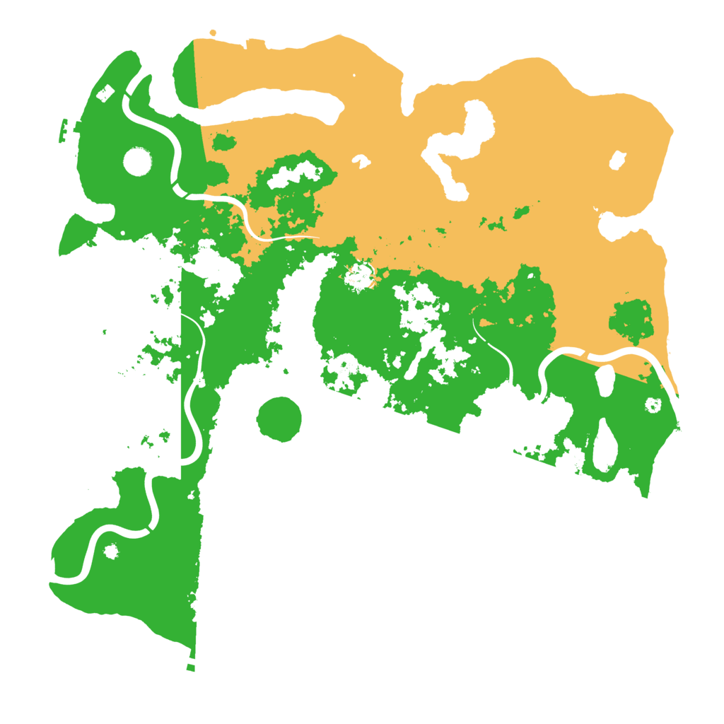 Biome Rust Map: Procedural Map, Size: 4500, Seed: 1401636288