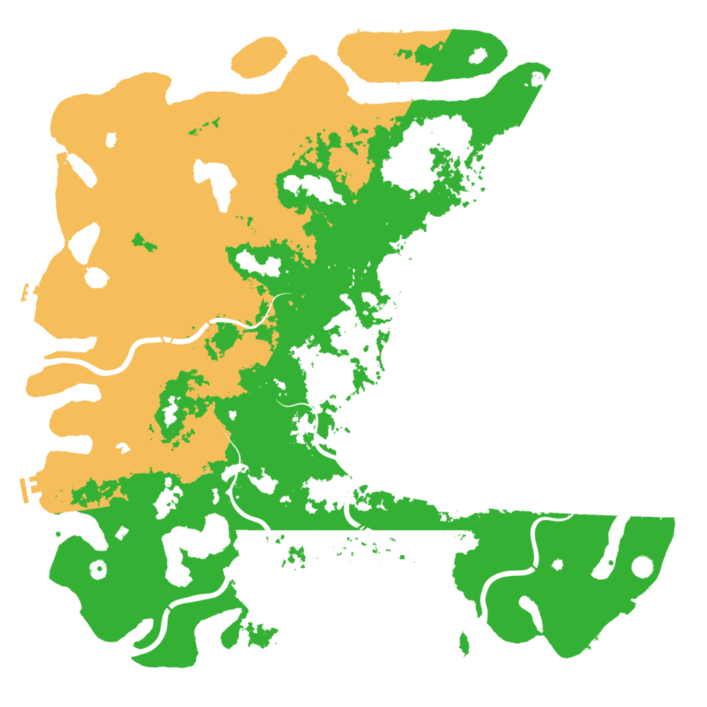 Biome Rust Map: Procedural Map, Size: 5700, Seed: 1195319996