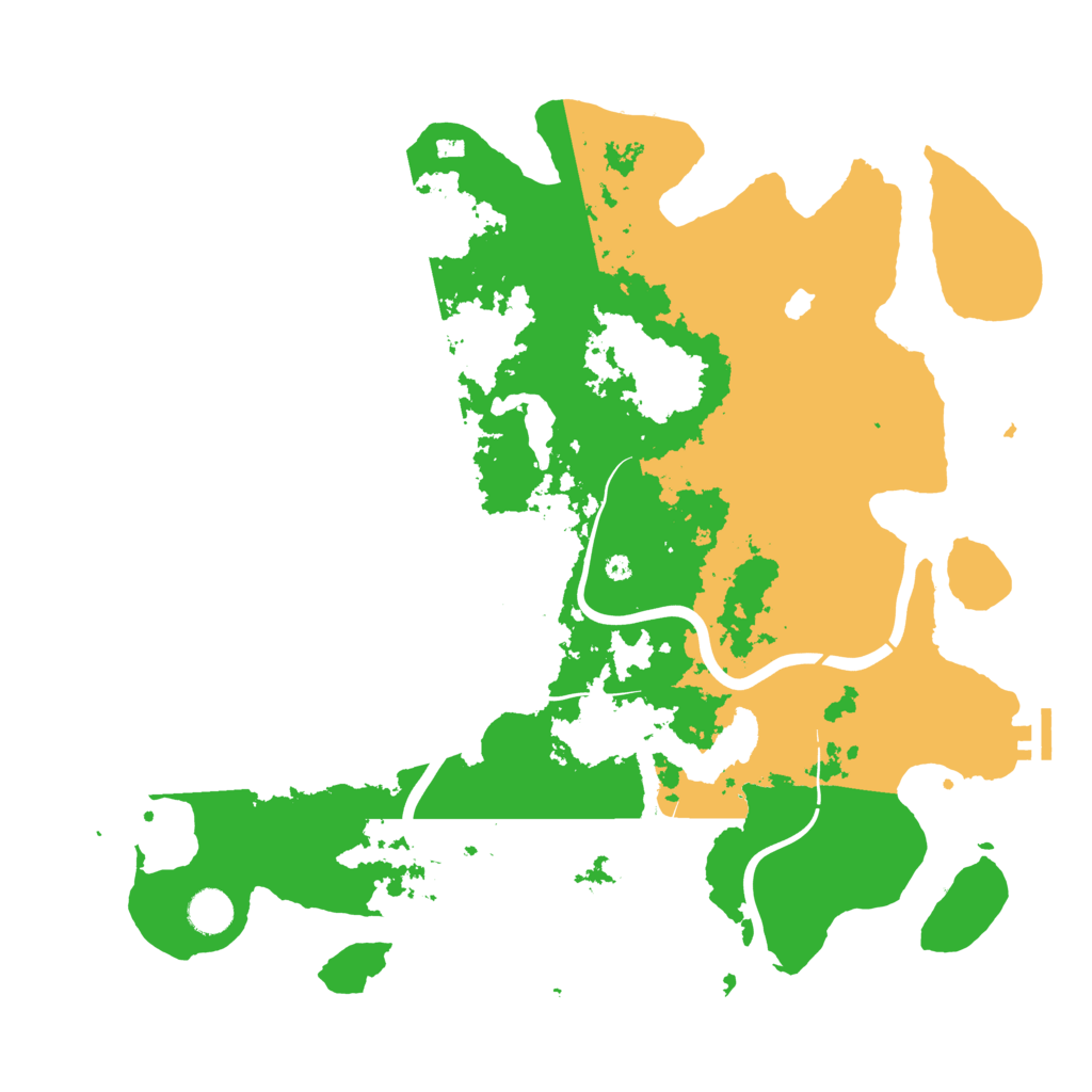 Biome Rust Map: Procedural Map, Size: 4250, Seed: 1793141670
