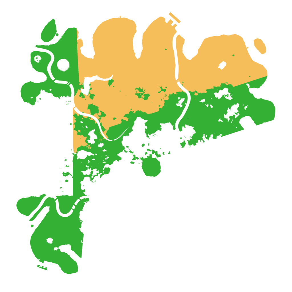 Biome Rust Map: Procedural Map, Size: 4250, Seed: 1579441065