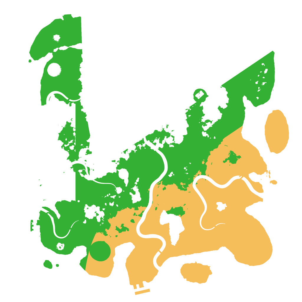 Biome Rust Map: Procedural Map, Size: 4000, Seed: 65615651