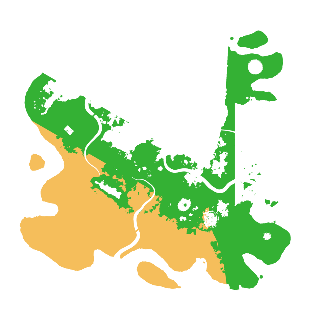 Biome Rust Map: Procedural Map, Size: 3750, Seed: 216566211