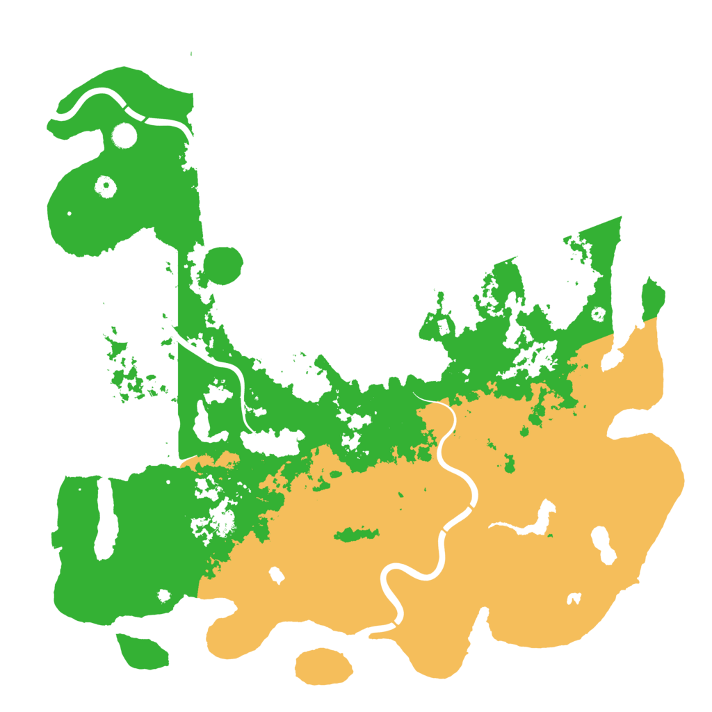 Biome Rust Map: Procedural Map, Size: 5000, Seed: 565517511