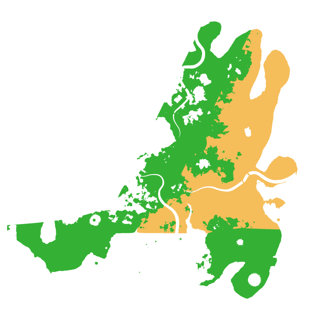 Biome Rust Map: Procedural Map, Size: 4250, Seed: 9201542