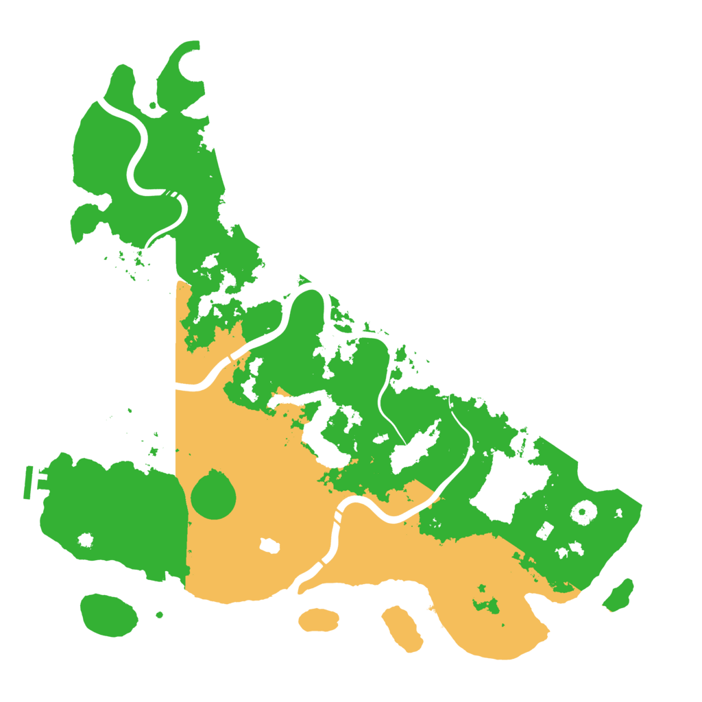 Biome Rust Map: Procedural Map, Size: 4250, Seed: 24376814