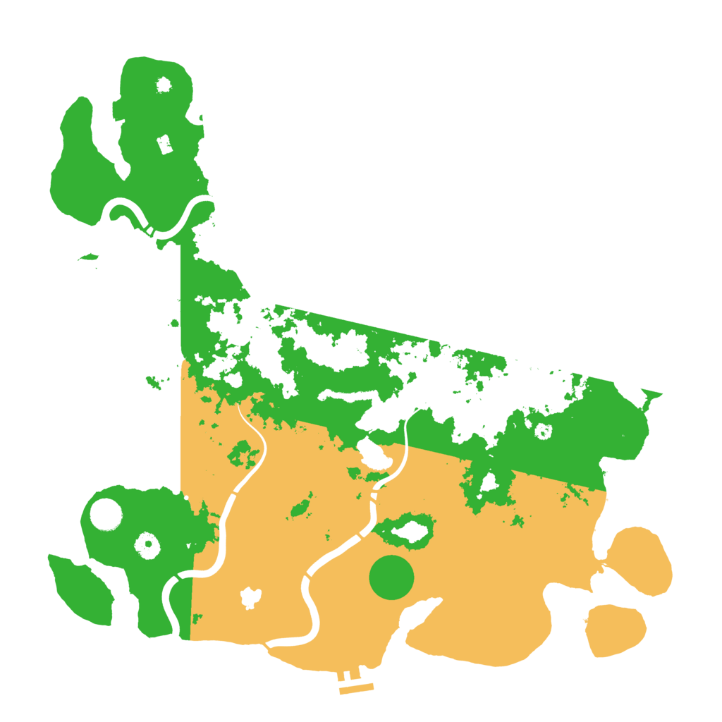 Biome Rust Map: Procedural Map, Size: 4250, Seed: 787712738