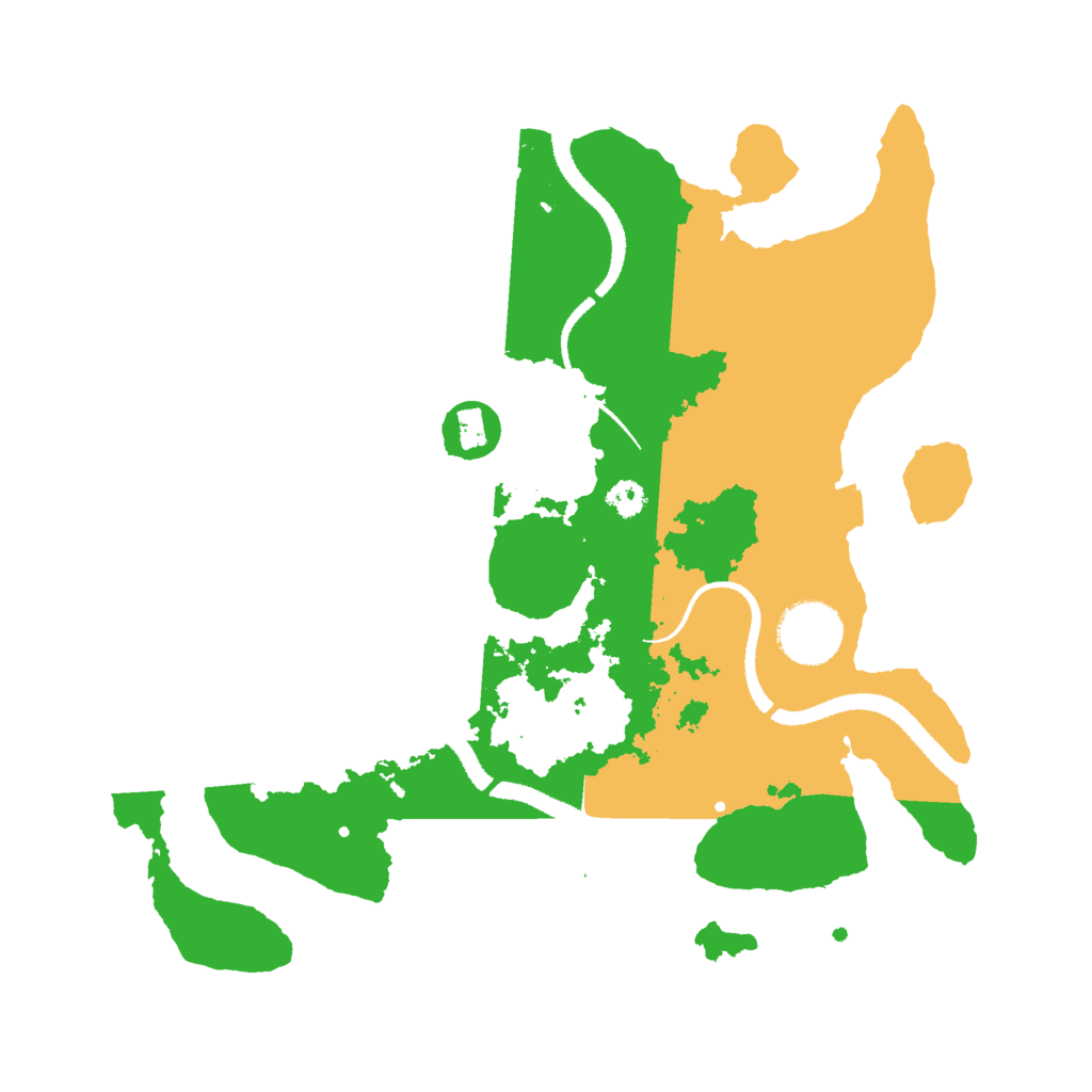 Biome Rust Map: Procedural Map, Size: 3000, Seed: 1105183984