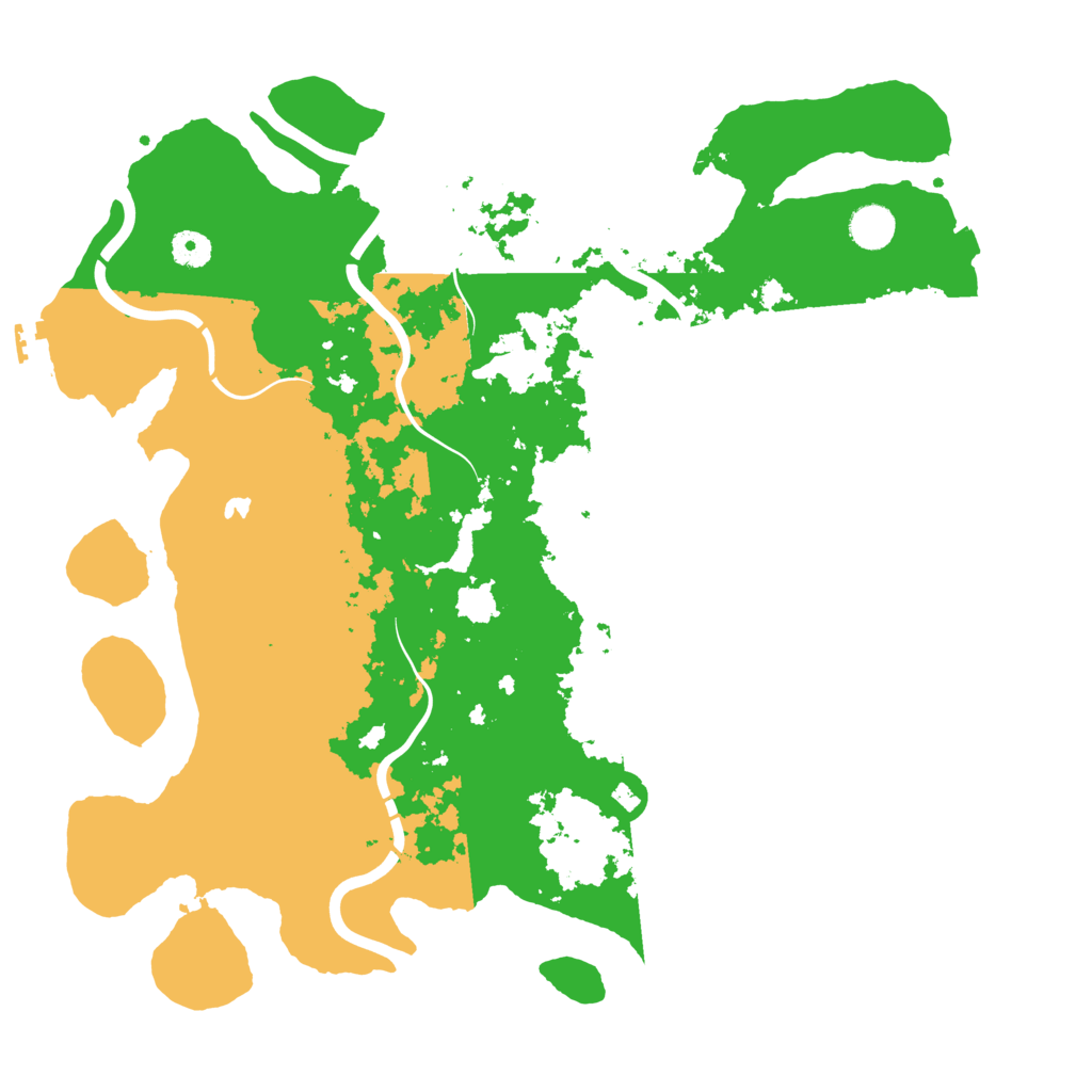 Biome Rust Map: Procedural Map, Size: 4250, Seed: 550791214