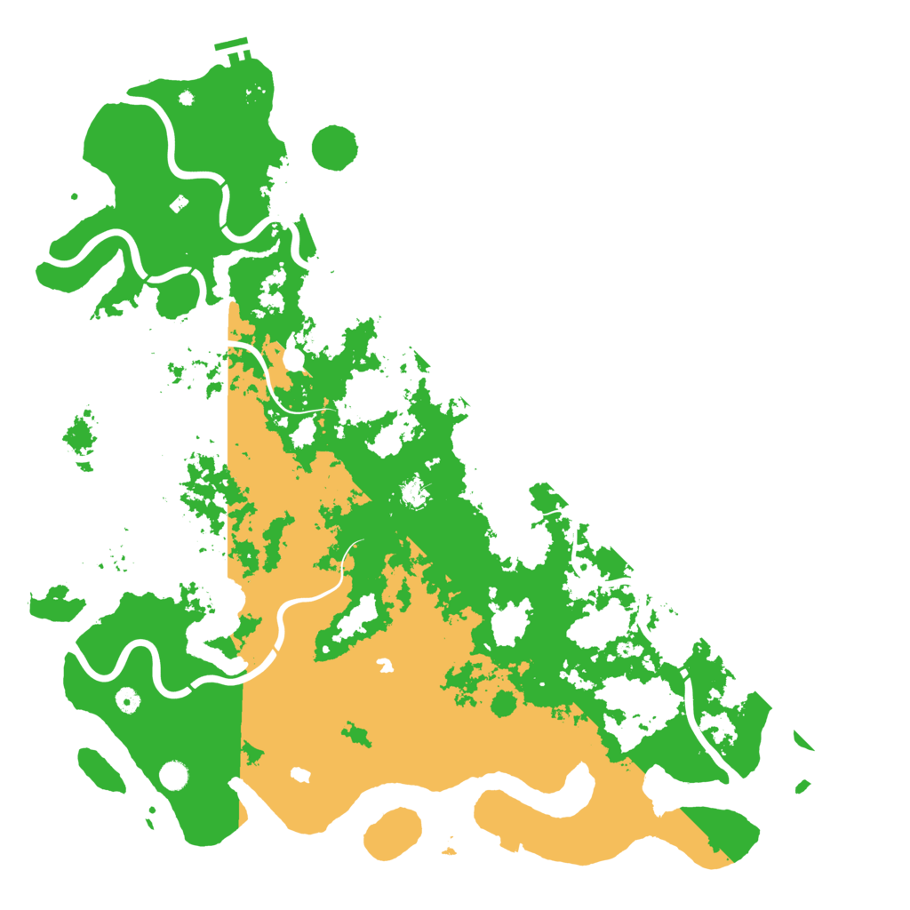 Biome Rust Map: Procedural Map, Size: 5500, Seed: 1744880374